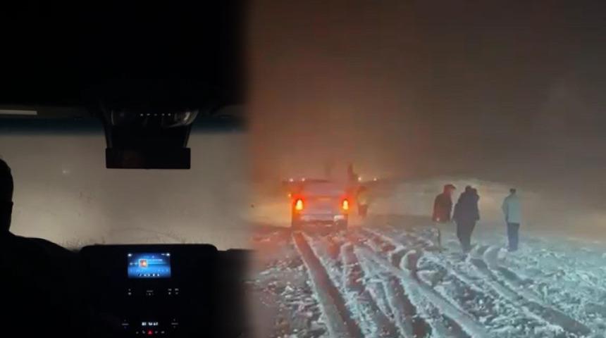 Kar esareti! Erzincan-Sivas karayoluna &ccedil;ığ d&uuml;şt&uuml;, ulaşım durdu: Bir&ccedil;ok ilde de yollar kapandı