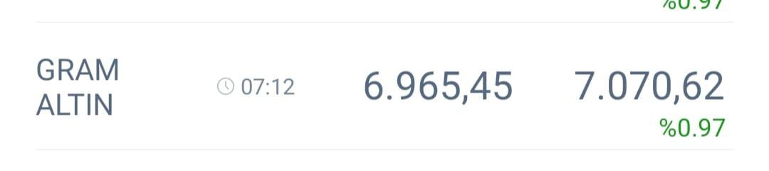 1979 dan bu yana böylesi görülmedi! Altından yeni rekor: 7 bin TL yi aştı 4