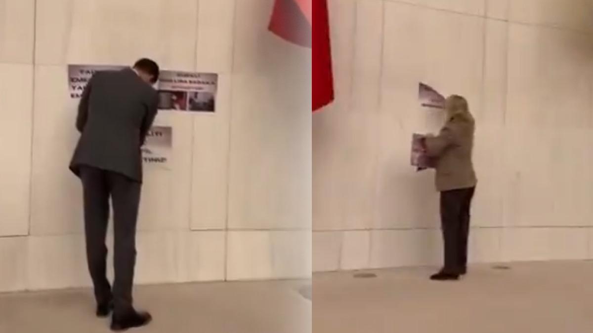 Meclis'te dikkat çeken anlar! CHP'liler astı, AK Partili vekil söktü - Politika Siyaset Haberleri