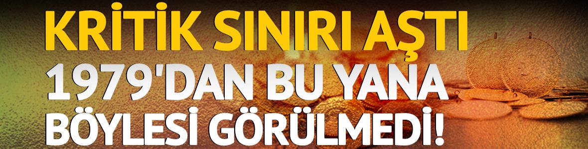 Altından yeni rekor: 7 bin TL'yi aştı