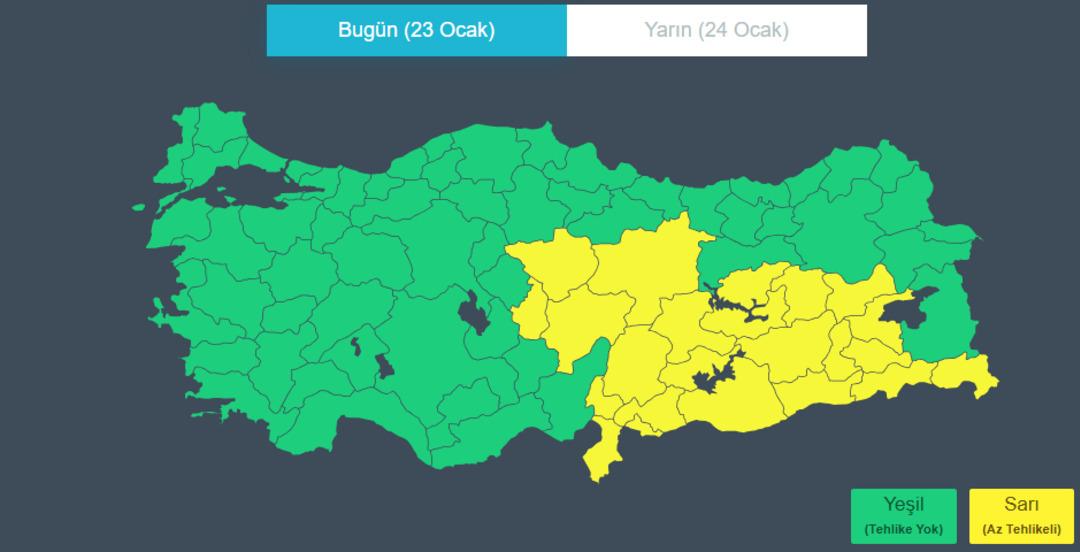 Meteoroloji den saatli uyarı: Tüm yurdu etkisi altına aldı! Kuvvetli kar ve sağanak yağış... 5