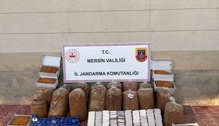 Mersin&rsquo;de 13 bin 500 ka&ccedil;ak makaron ele ge&ccedil;irildi