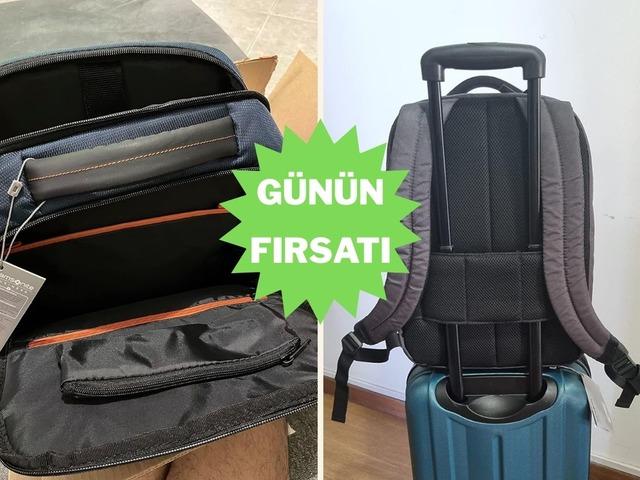 SAMSONITE sırt &ccedil;antasında kısa s&uuml;reliğine indirim başladı!
