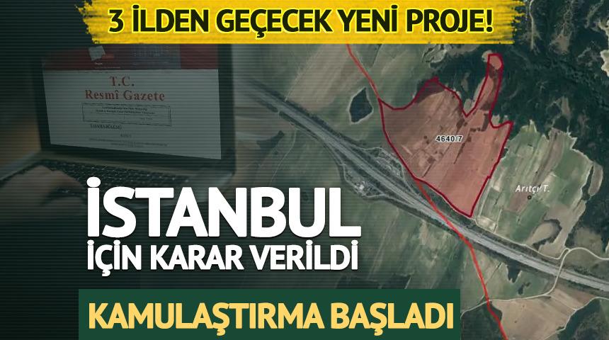 İstanbul ve Kırklareli i&ccedil;in doğal gaz hamlesi! Kamulaştırılıyor