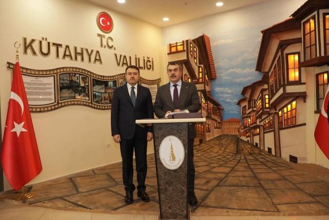 Milli Eğitim Bakanı Yusuf Tekin K&uuml;tahya&rsquo;da 2