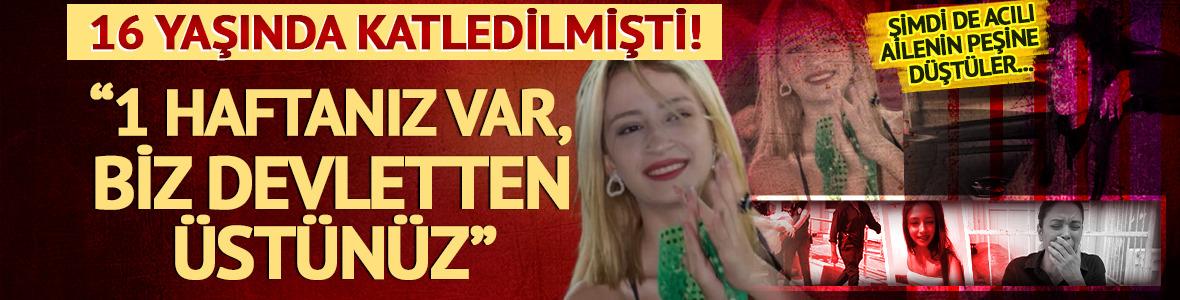 16 yaşındaki Hiranur kafasından 3 kez vurularak katledilmişti! Acılı baba tehdit mesajını paylaştı: "1 haftanız var, biz devletten &uuml;st&uuml;n&uuml;z"