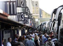 Otobüs firmalarında Ramazan Bayramı yoğunluğu