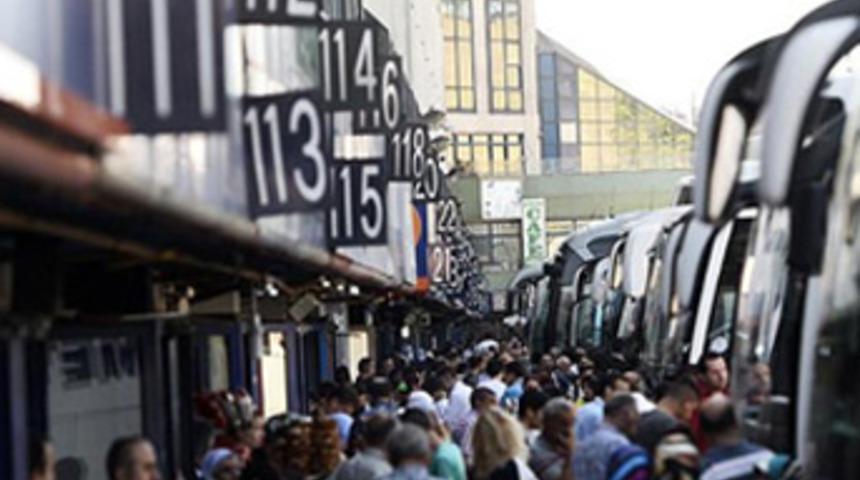 Otobüs firmalarında Ramazan Bayramı yoğunluğu