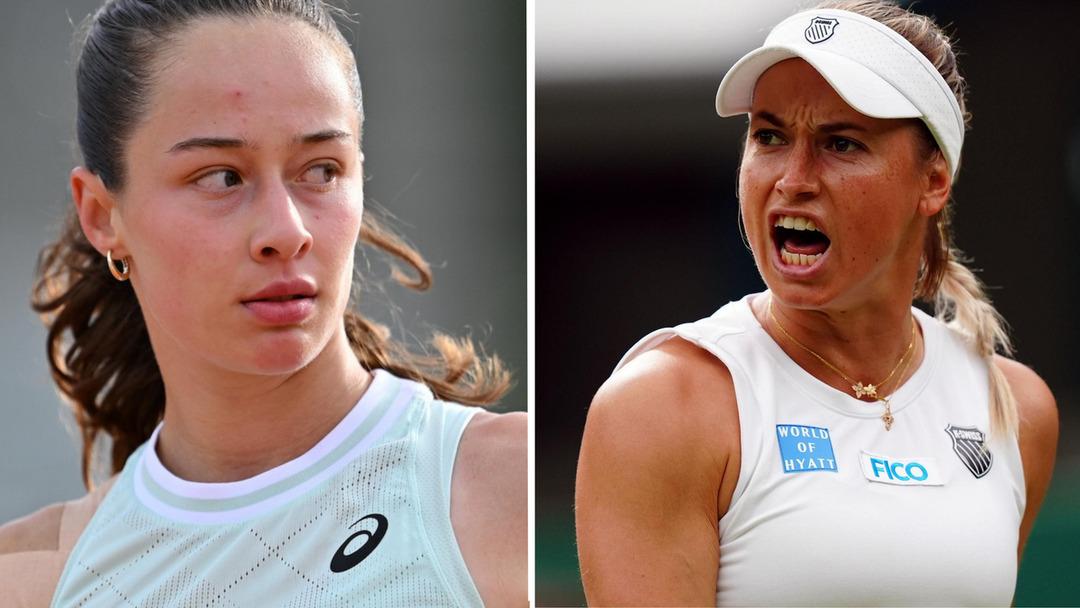 Zeynep S&ouml;nmez i eledi sevinci olay oldu! Yulia Putintseva ma&ccedil; sonunda  twerk  yaptı 1