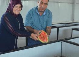 Solucan gübresi ile 620 bin lira borcunu ödedi