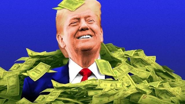 Beyaz Saray değil darphane: Trump&rsquo;ın serveti dudak u&ccedil;uklattı!