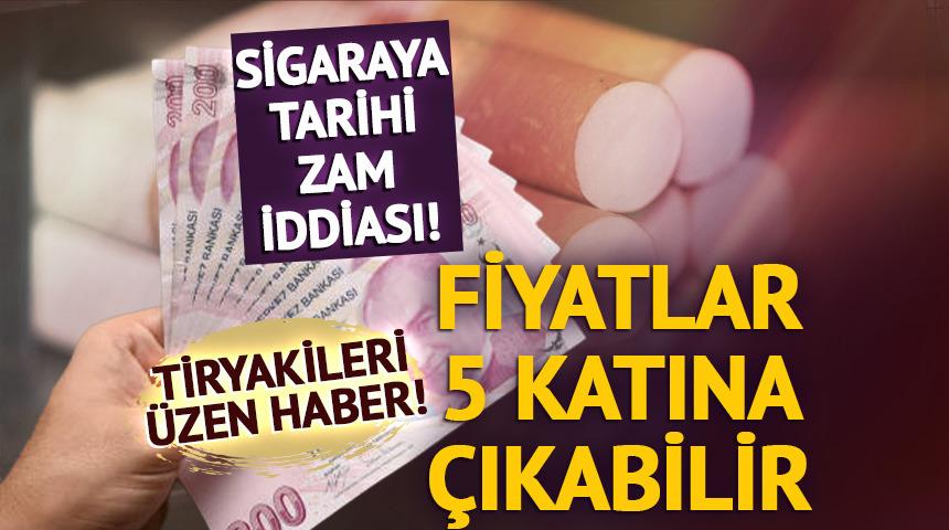 Paket bıraktıran o "kara haber" geldi: Sigaraya tarihi zam yolda