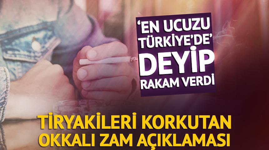 Tiryakileri korkutan zam a&ccedil;ıklaması 'Sigara 300 TL olmalı' 