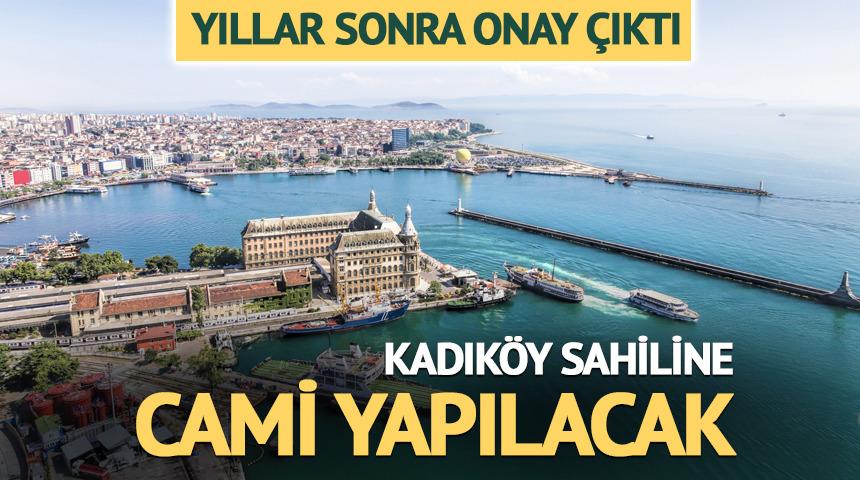 Kadık&ouml;y sahiline cami yapılacak! 