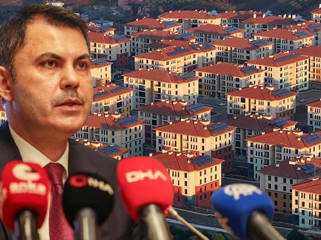 Bakan Kurum deprem konutları &ouml;demelerini a&ccedil;ıkladı! "2 yıl &ouml;demesiz, 18 yıl faizsiz ve sabit"
