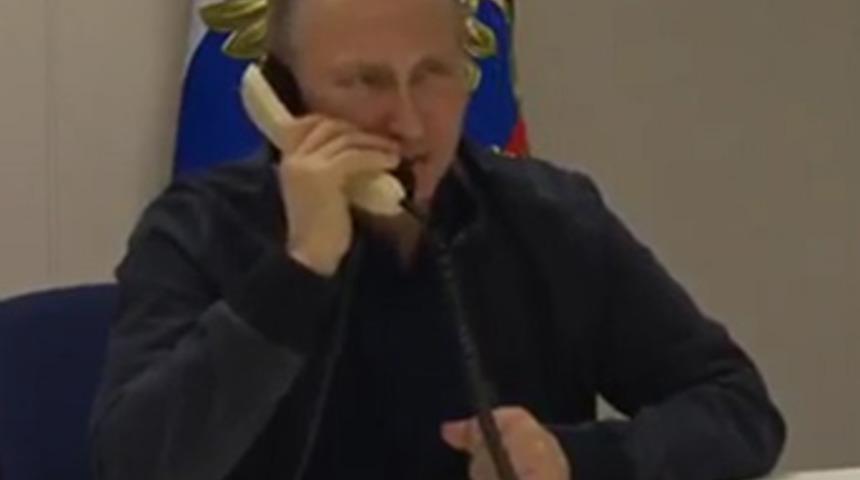 Putin'den Türkçe mesaj: &quot;İleri&quot;