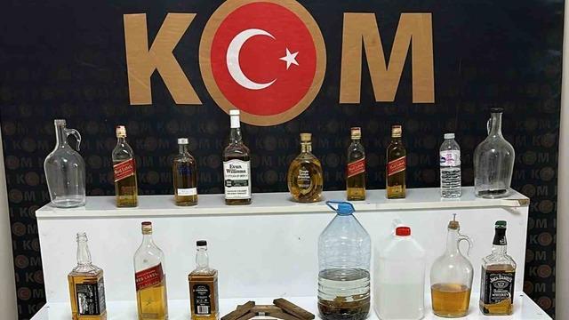 Kırşehir’de kaçak alkol ele geçirdi