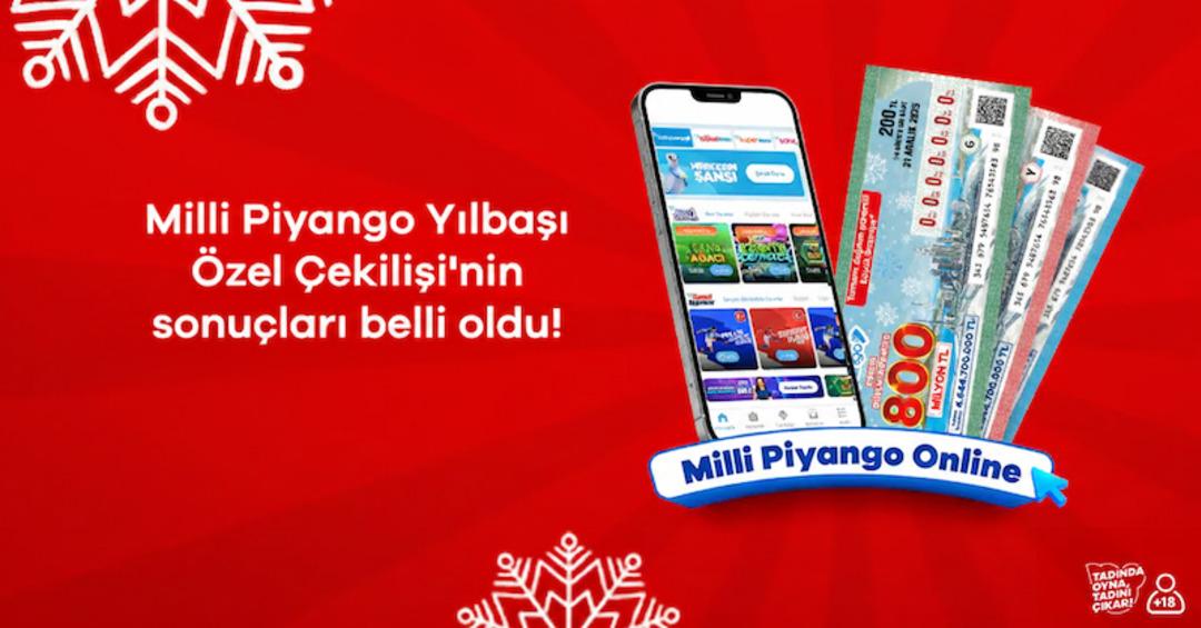 2026 Milli Piyango Yılbaşı Çekilişi: 800 Milyon TL’lik rekor ikramiye şanslılarını buldu! 1