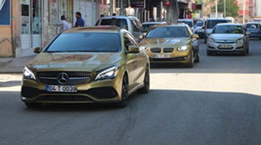 Ağrı'da 225 bin liralık araçla taksi hizmeti