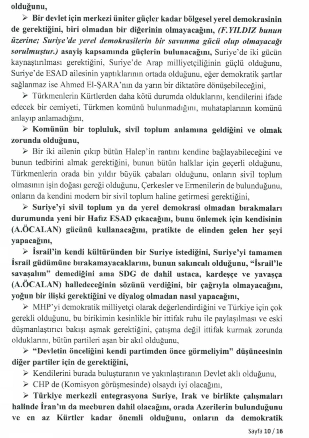 Ter&ouml;rist elebaşı &Ouml;calan a İmralı ziyaretinin tutanakları ortaya &ccedil;ıktı! TBMM 16 sayfalık metni paylaştı 10