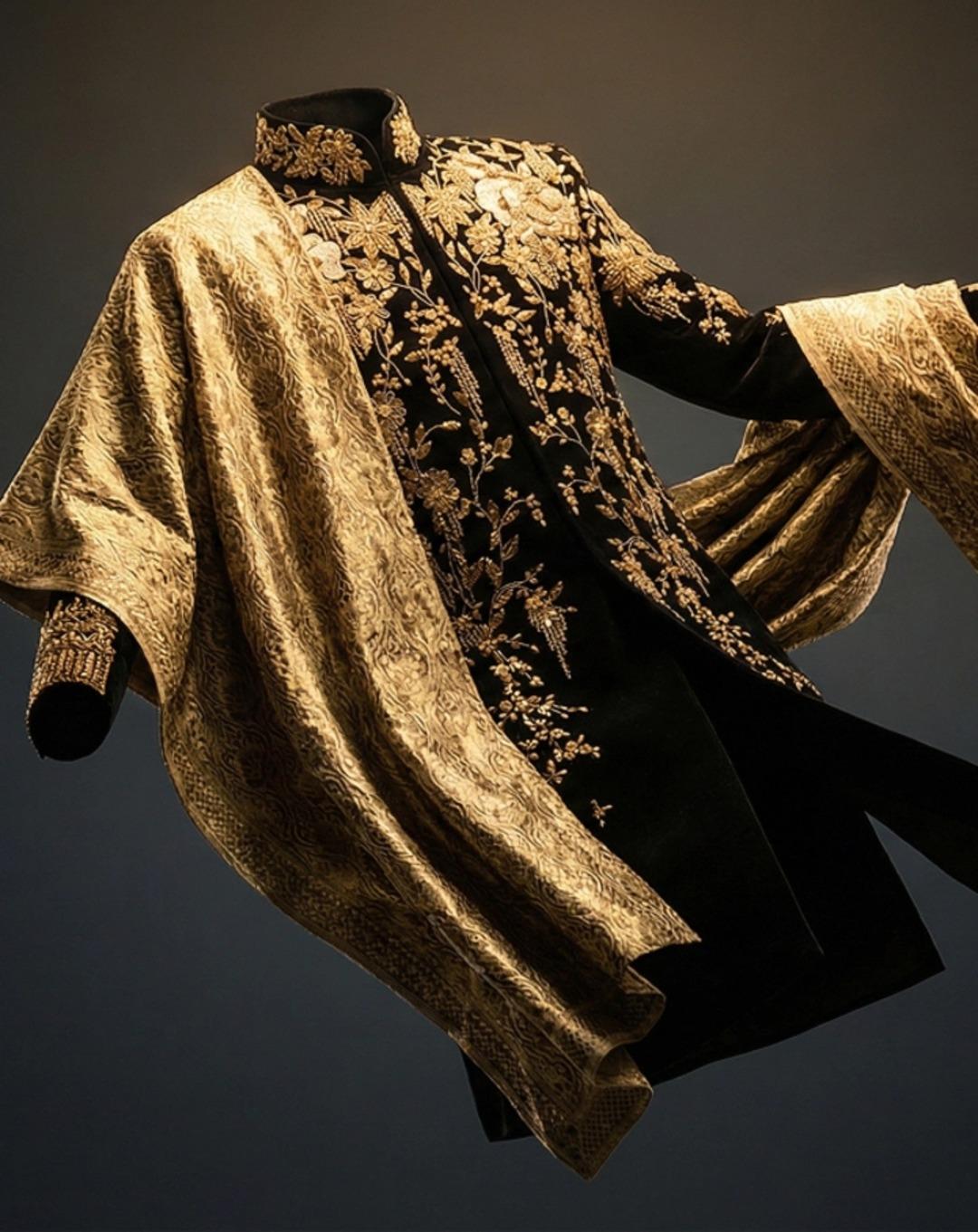 Altın ve değerli taşlarla süslenmiş! İşte dünyanın ilk lüks insansı robotu "Aladdin" 1