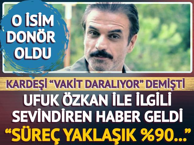 O isim don&ouml;r oldu! Ufuk &Ouml;zkan'dan g&uuml;zel haber geldi: "Y&uuml;zde 90 olumlu ilerlemektedir"