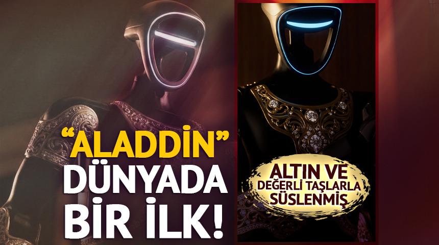 Altın ve değerli taşlarla s&uuml;slenmiş! D&uuml;nyada bir ilk 