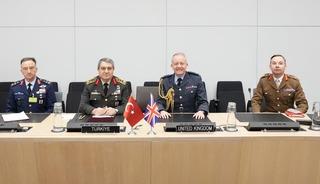 Bayraktaroğlu, İngiliz, İspanyol ve İtalyan mevkidaşlarıyla bir araya geldi