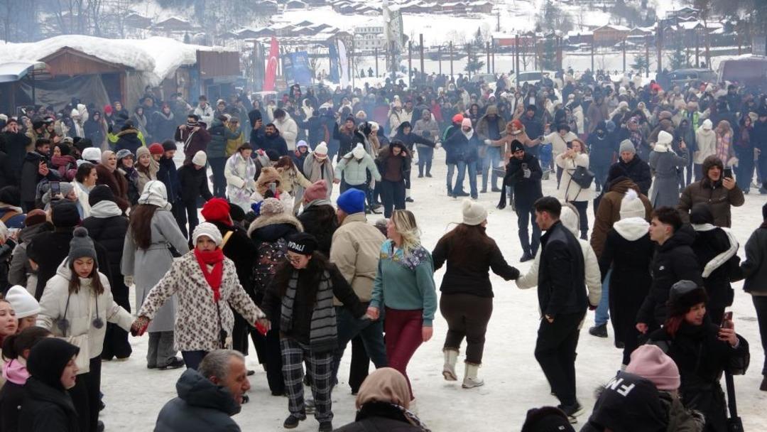Trabzon un turizm merkezi Uzung&ouml;l&rsquo;de Kış Festivali başladı 2