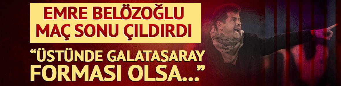 Emre Bel&ouml;zoğlu kırmızı karta isyan etti! "Galatasaray forması olsa..."
