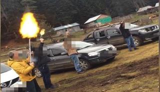 Ateşli silahlarla paylaşım yapan 8 ş&uuml;pheli g&ouml;zaltında