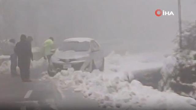 Kar yağışı felakete d&ouml;nd&uuml;! Bir aile yok oldu