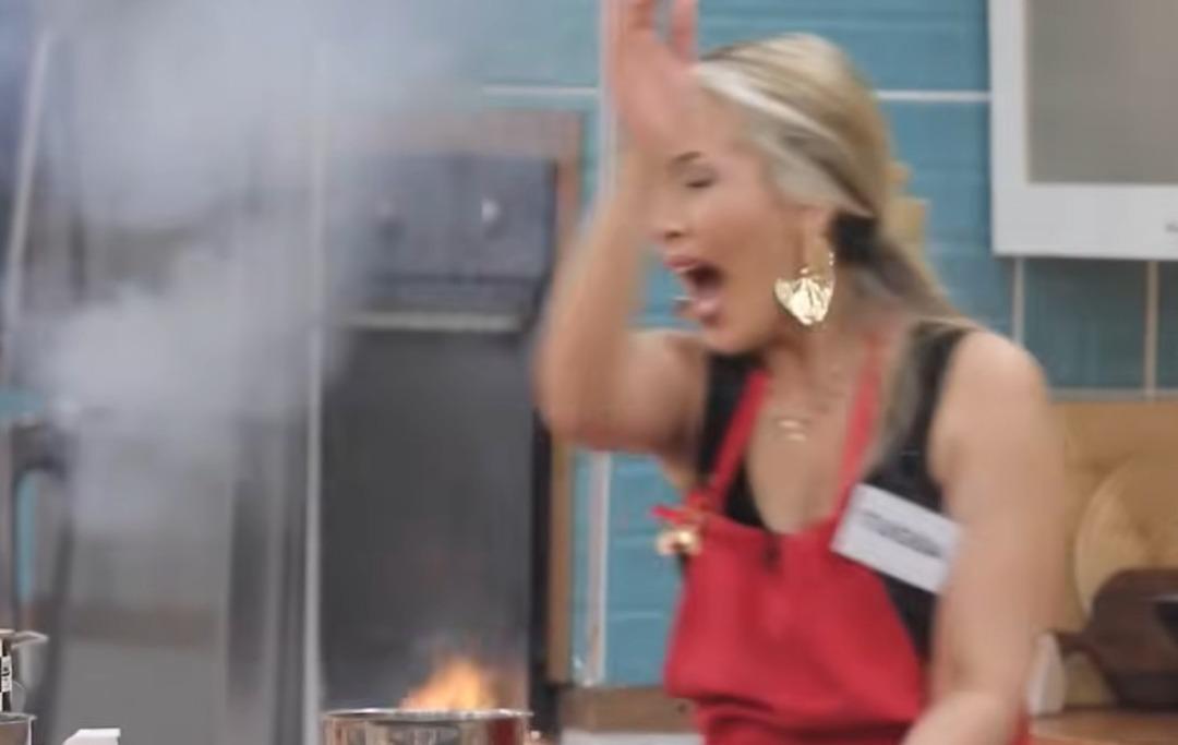 Gelinim Mutfakta da fırın patladı! Çekimler durdu 1