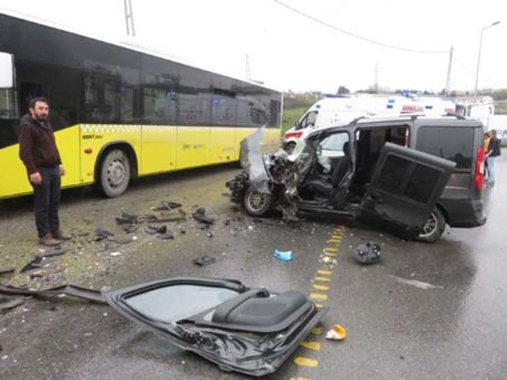 Sancaktepe'de yağmur kazası! Yaralılar var G4
