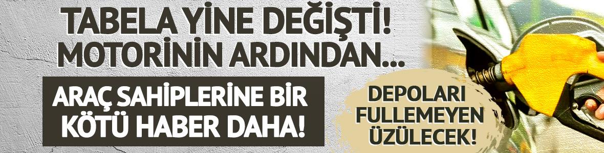 Akaryakıta tabela yine değişiyor! Motorinin ardından benzine zam geldi