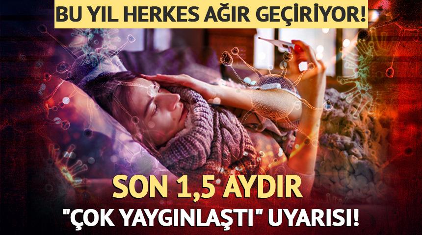 Salgınlar covid mi, influenza mı? "&Ccedil;ok yaygınlaştı" uyarısı