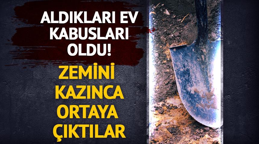 Aldıkları ev kabusları oldu! Zemini kazmaya başlayınca...