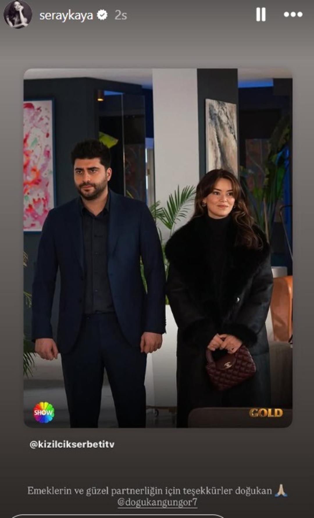 Doğukan G&uuml;ng&ouml;r Kızılcık Şerbeti nden apar topar &ccedil;ıkartıldı! Partneri Seray Kaya kayıtsız kalmadı 2