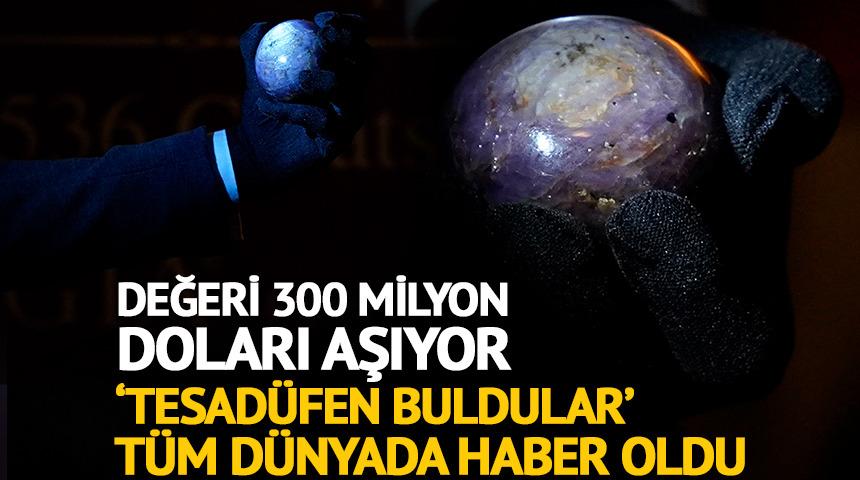 Altını ve elması solladı! Bir avu&ccedil;luk taş 300 milyon dolarlık servet &ccedil;ıktı