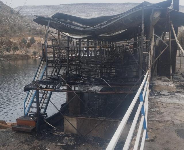 Duba restoranda ikinci yangın 1