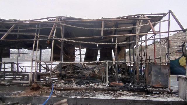 Duba restoranda ikinci yangın