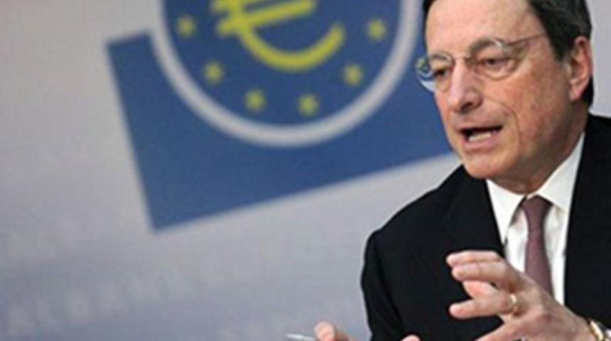 Draghi`nin basın toplantısı başladı