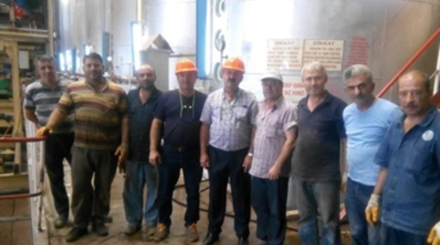 4 yıldır çalışmayan fabrikayı işçiler çalıştırdı