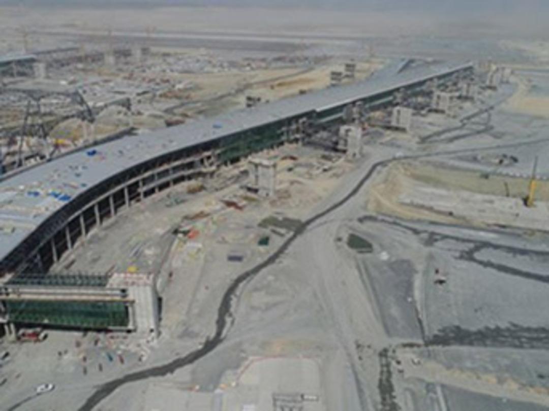 &Uuml;&ccedil;&uuml;nc&uuml; Havalimanı'nın tamamlanan yolcu k&ouml;pr&uuml;leri ilk kez g&ouml;r&uuml;nt&uuml;lendi