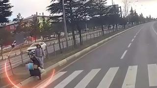 Yaya geçidinde facianın eşiğinden dönüldü! Bakan Yerlikaya: 'Gereği yapıldı'