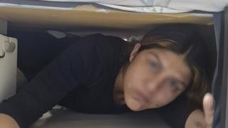 Suç makinesi kadının saklandığı yer şaşkına çevirdi!