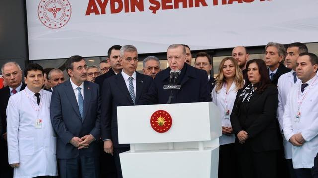 Cumhurbaşkanı Erdoğan: Her açıdan gurur verici bir şifa merkezini Aydın’ımıza kazandırıyoruz