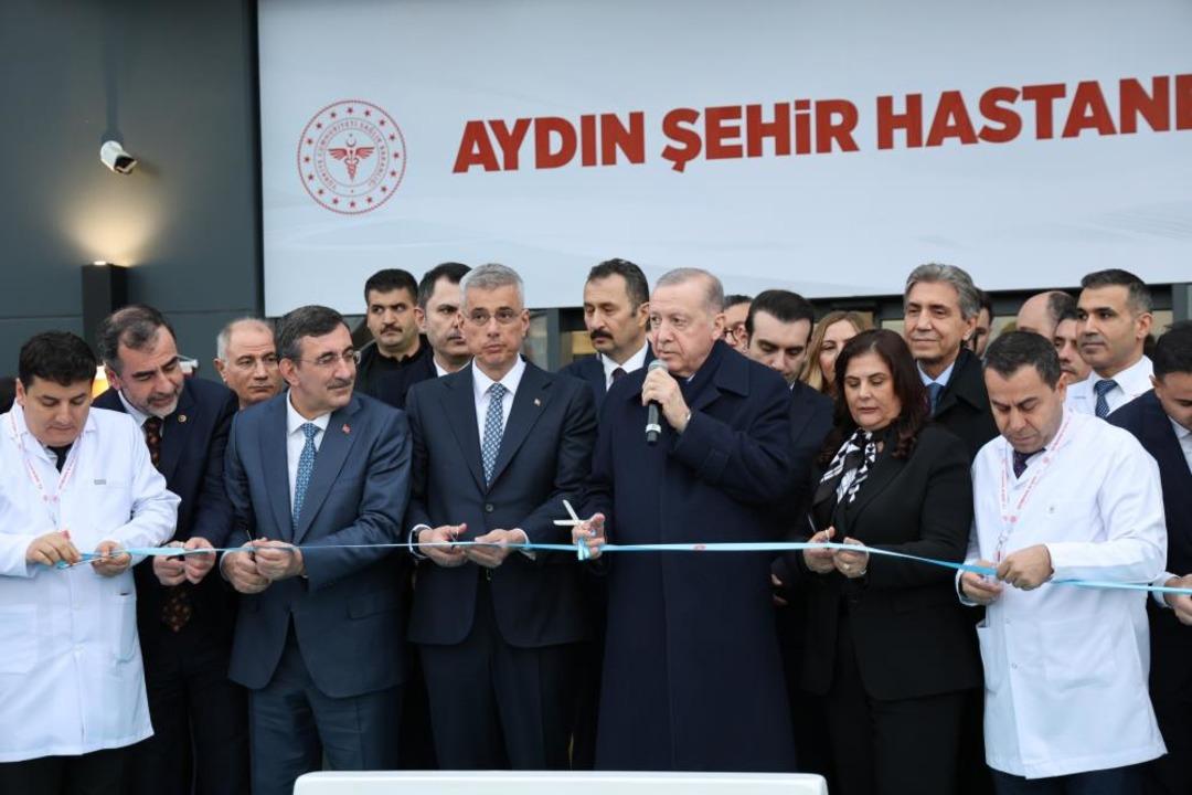 Cumhurbaşkanı Erdoğan: "Her a&ccedil;ıdan gurur verici bir şifa merkezini Aydın&rsquo;ımıza kazandırıyoruz" 1