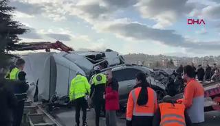 Samsun'da 4 aracın karıştığı kaza; 1 &ouml;l&uuml;, 3 yaralı