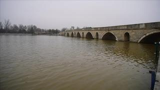 Meriç ve Tunca nehirlerinde debi yağışlarla yükseldi